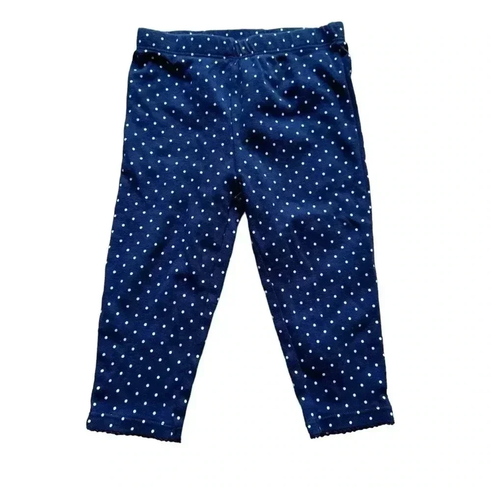 Carter’s Toddler Girl Play Leggings Bundle Sz 12 mo